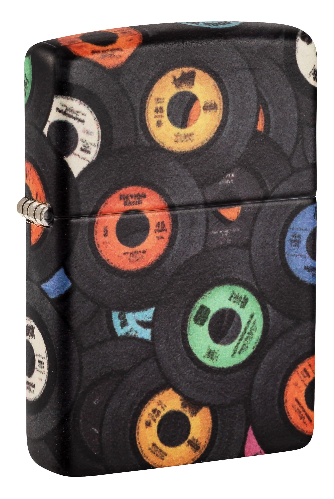 Zippo Records Design 540 Matte Pocket Lighter