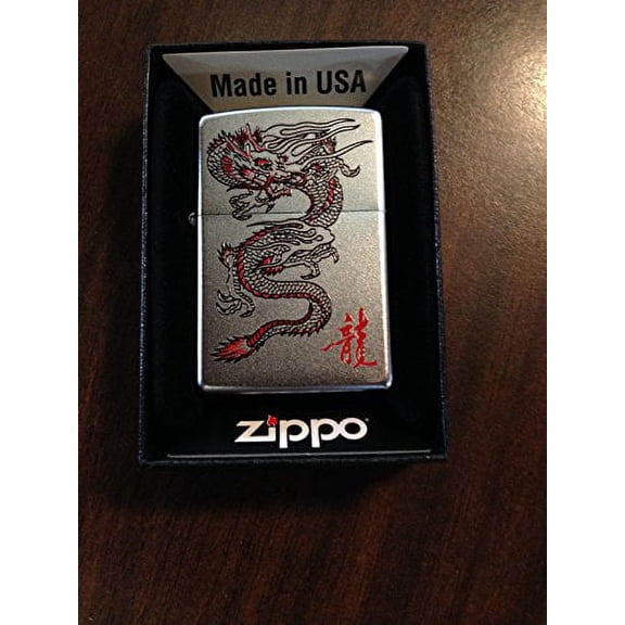 Zippo Red Dragon Windproof Lighter *RARE*