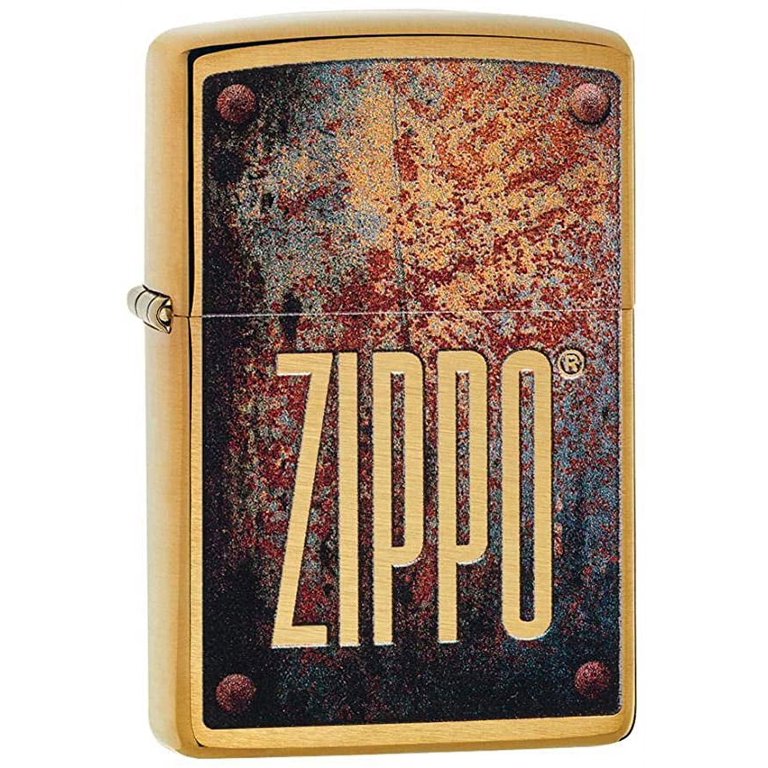 Zippo Rusty Plate Design windproof lighter