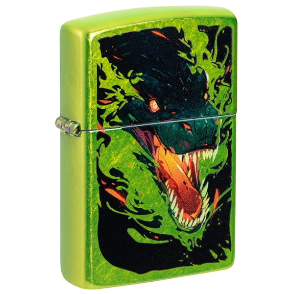 Zippo Screaming Dragon Design Lurid Pocket Lighter