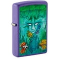 thumbnail image 1 of Zippo Sean Dietrich Brackish Design Purple Matte Pocket Lighter, 1 of 6