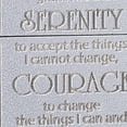 thumbnail image 1 of Zippo Serenity Prayer Design Satin Chrome Pocket Lighter, 1 of 2