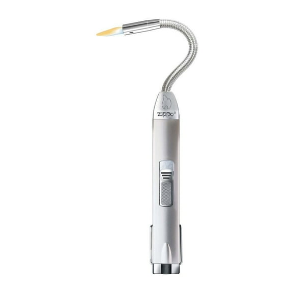 Zippo Silver Flex Neck Utility Lighter, Unfilled