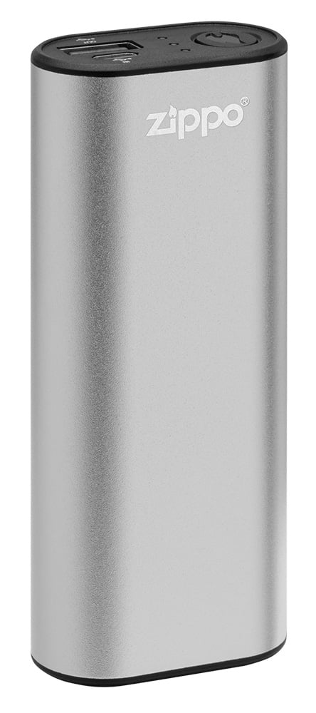 Zippo Silver HeatBank 6 Rechargeable Hand Warmer 