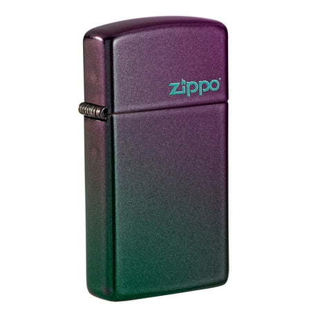 Zippo Sim Iridescent with Zippo Logo Pocket Lighter