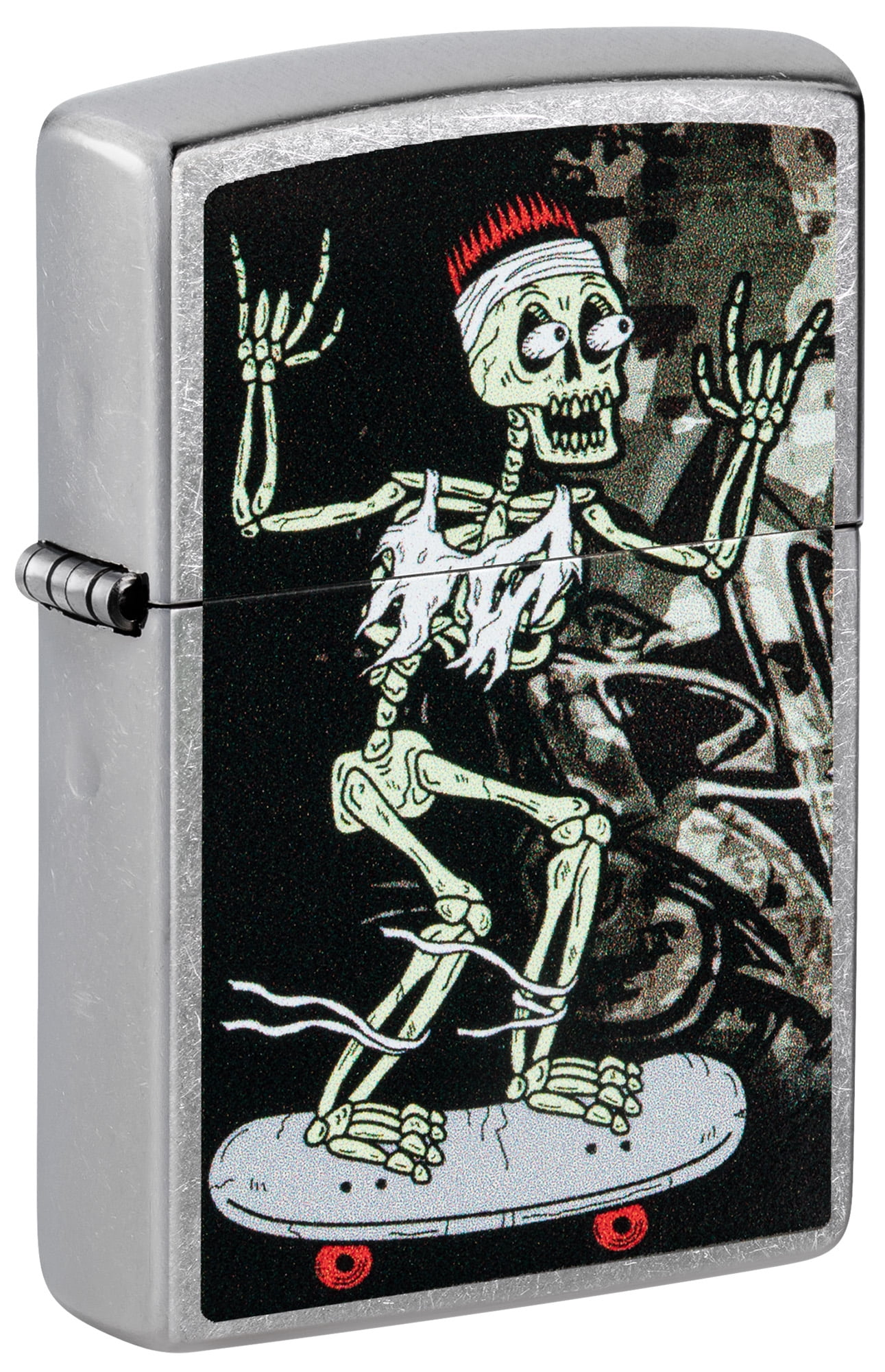 Zippo Skateboard Street Chrome Pocket Lighter - Walmart.com