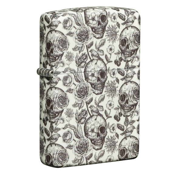Zippo Skeleton Glow-in-the-Dark 540 Color Pocket Lighter