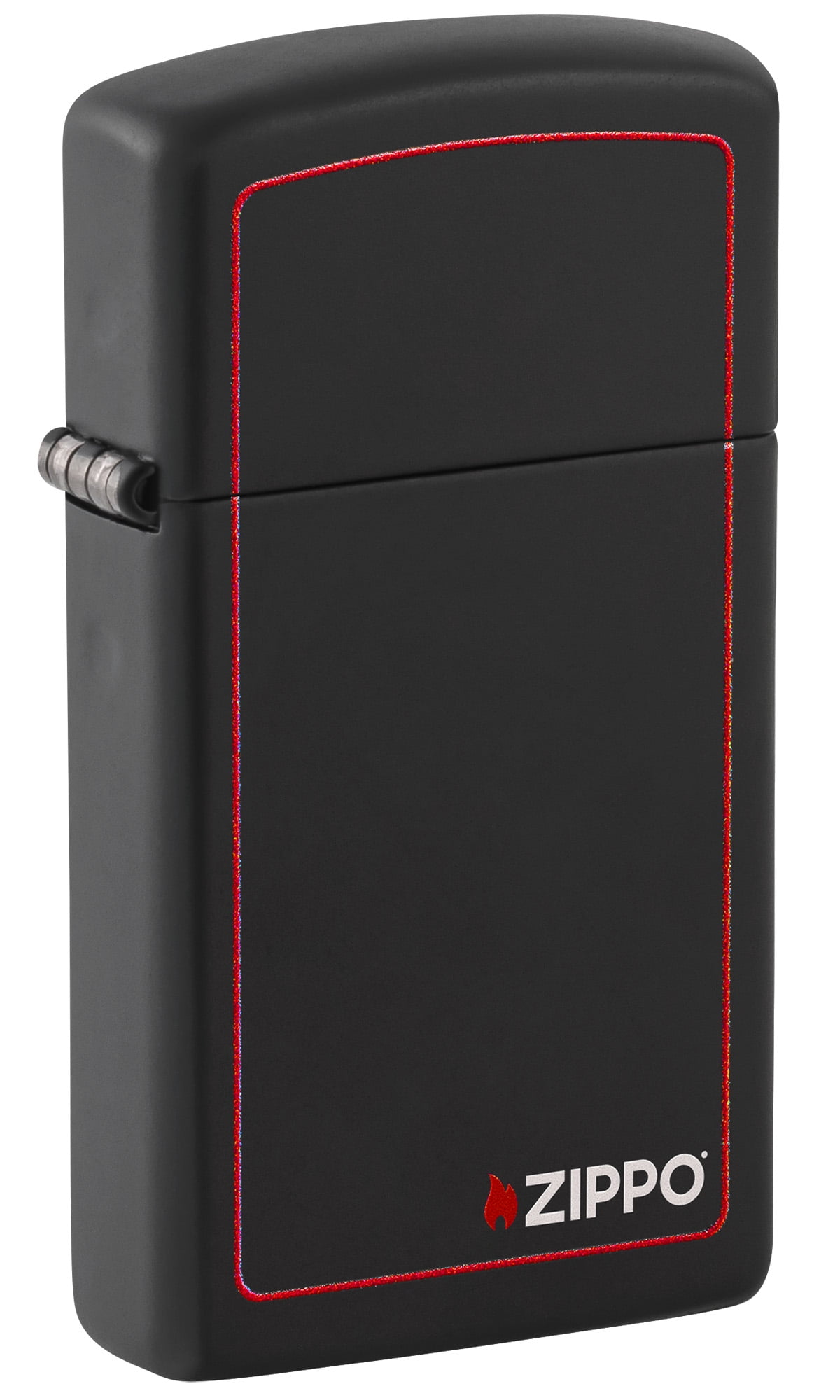 Zippo Slim Black Matte w/Zippo & Border Lighter