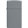 thumbnail image 1 of Zippo Slim Flat Grey Pocket Lighter, 1 of 3
