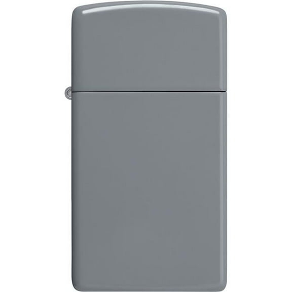 Zippo Slim Flat Grey Pocket Lighter
