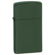 Zippo Slim Green Matte Pocket Lighter