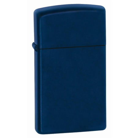 Zippo Slim Navy Matte Pocket Lighter