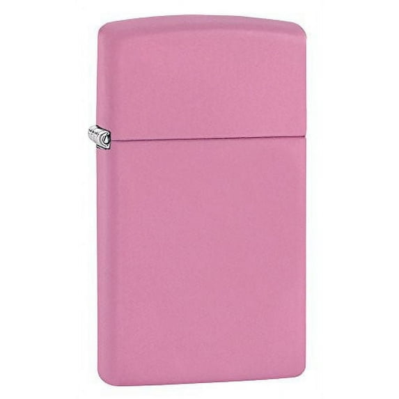Zippo Slim Pink Matte Pocket Lighter
