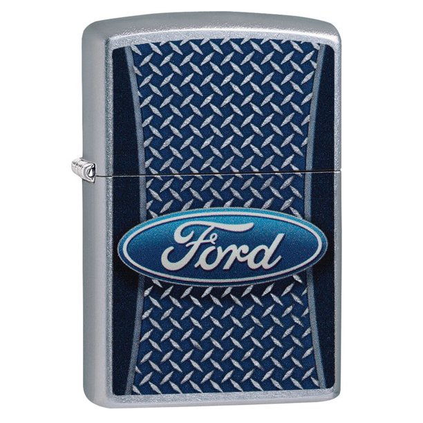 Zippo Street Chrome Ford on Diamond Lighter