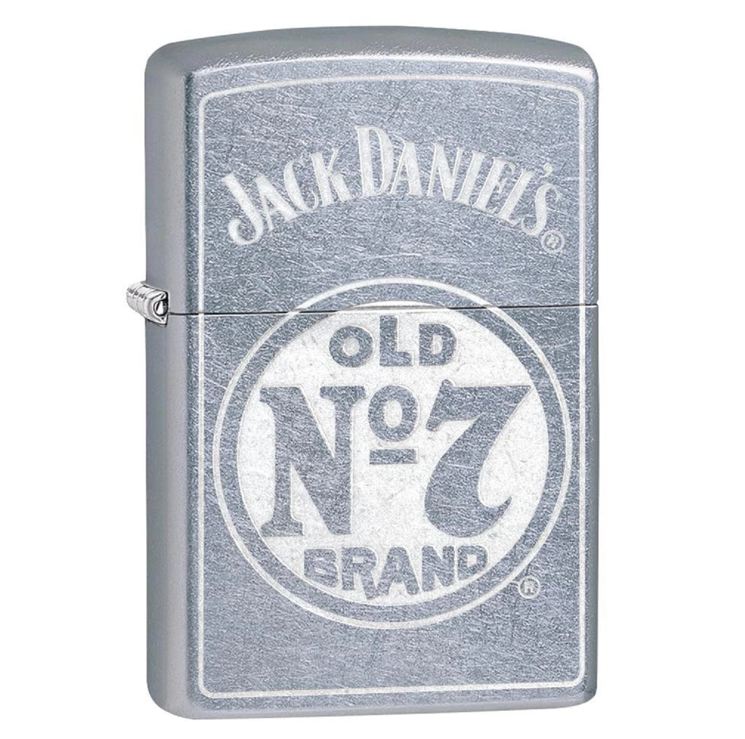Zippo Street Chrome Jack Daniel Design Lighter