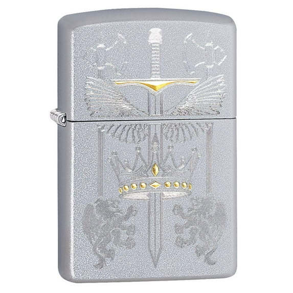 Zippo Sword Street Chrome Pocket Lighter