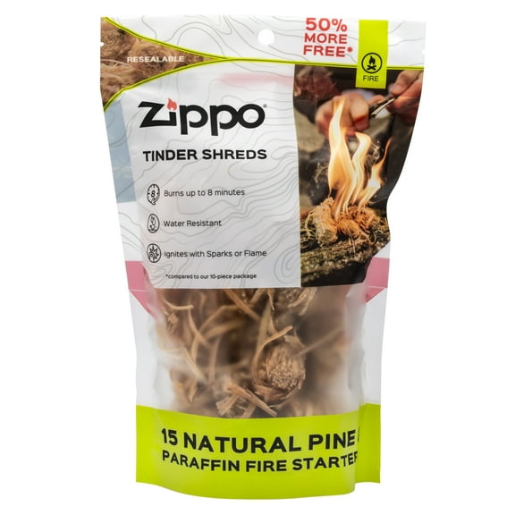 Zippo Tinder Shreds