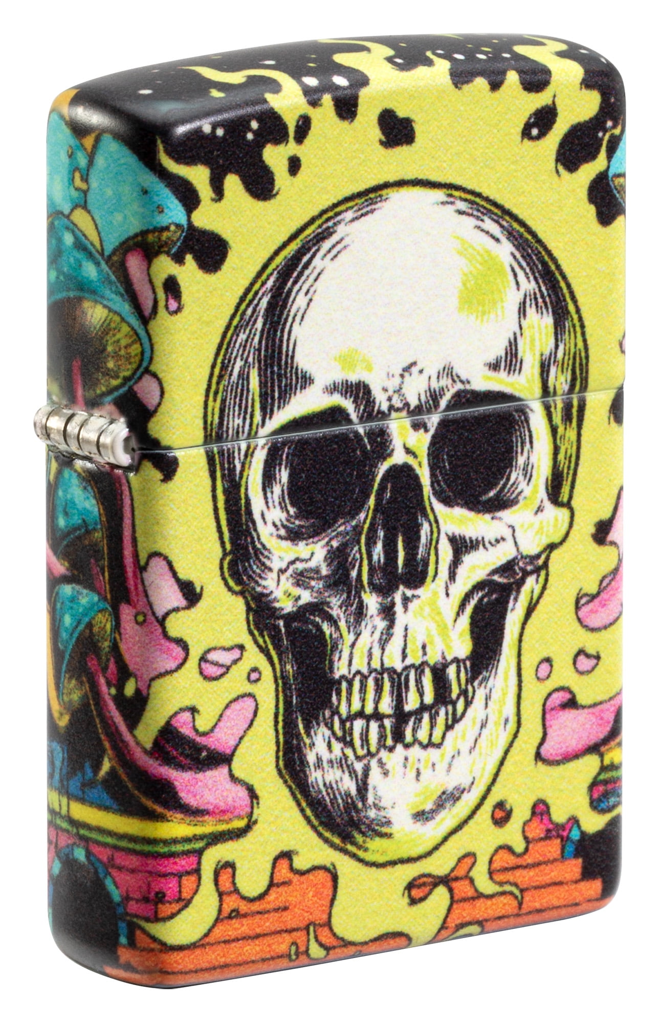 コンシーラー Zippo Zippo Trippy Skull Design Glow in the Dark 540 Color Pocket
