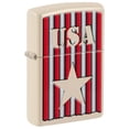 thumbnail image 1 of Zippo USA Design Flat Sand Pocket Lighter, 1 of 6