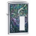 thumbnail image 1 of Zippo Venetian High Polish Chrome Colorful Design Pocket Lighter, 1 of 4