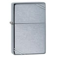 thumbnail image 1 of Zippo Vintage with Slashes Street Chrome Pocket Lighter, 1 of 7