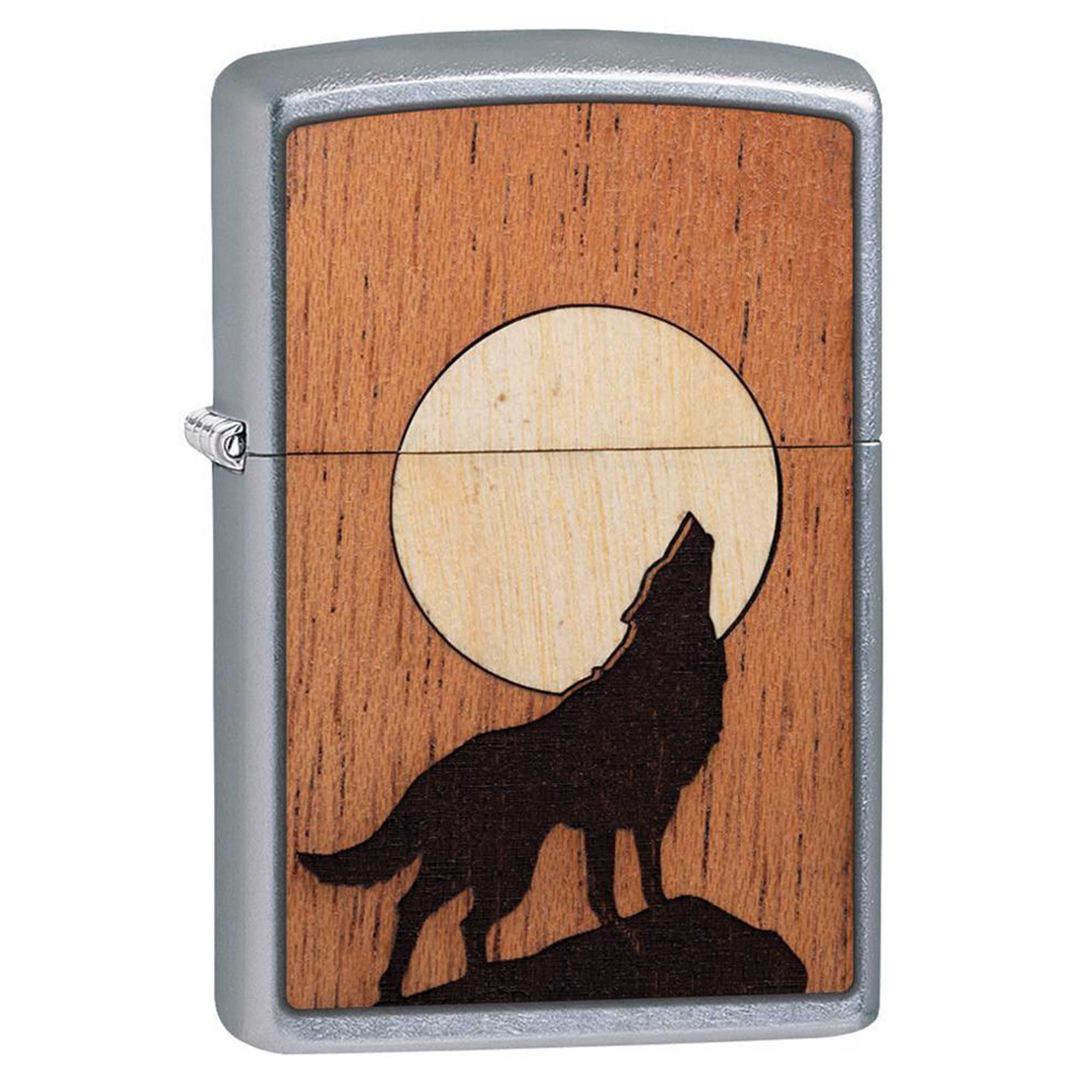 Zippo-WOODCHUCK-Howling-Wolf-