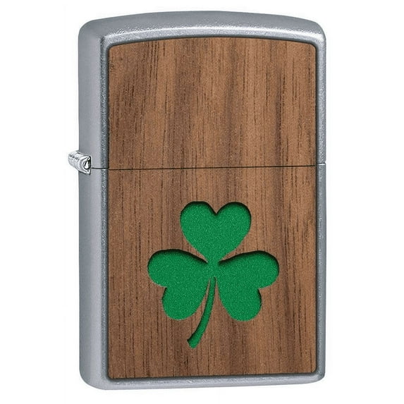Zippo WOODCHUCK USA Clover Design Lighter