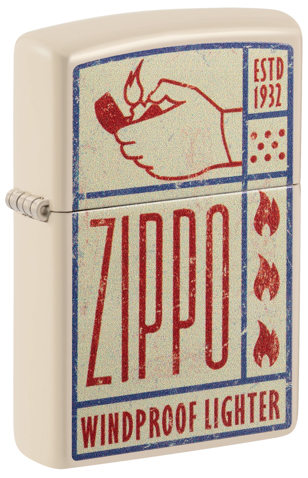 Zippo Windproof Lighter Design Flat Sand Pocket Lighter - Walmart.com