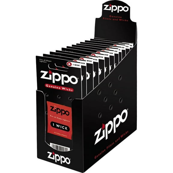 Zippo ZO56001 Lighter Wicks 24 Pc Display Box 24 Display Box Made In USA