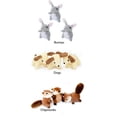 thumbnail image 1 of Zippy Paws 2720-HH Burrow Refill Plush Dog Toy for Hedgehog, 1 of 3