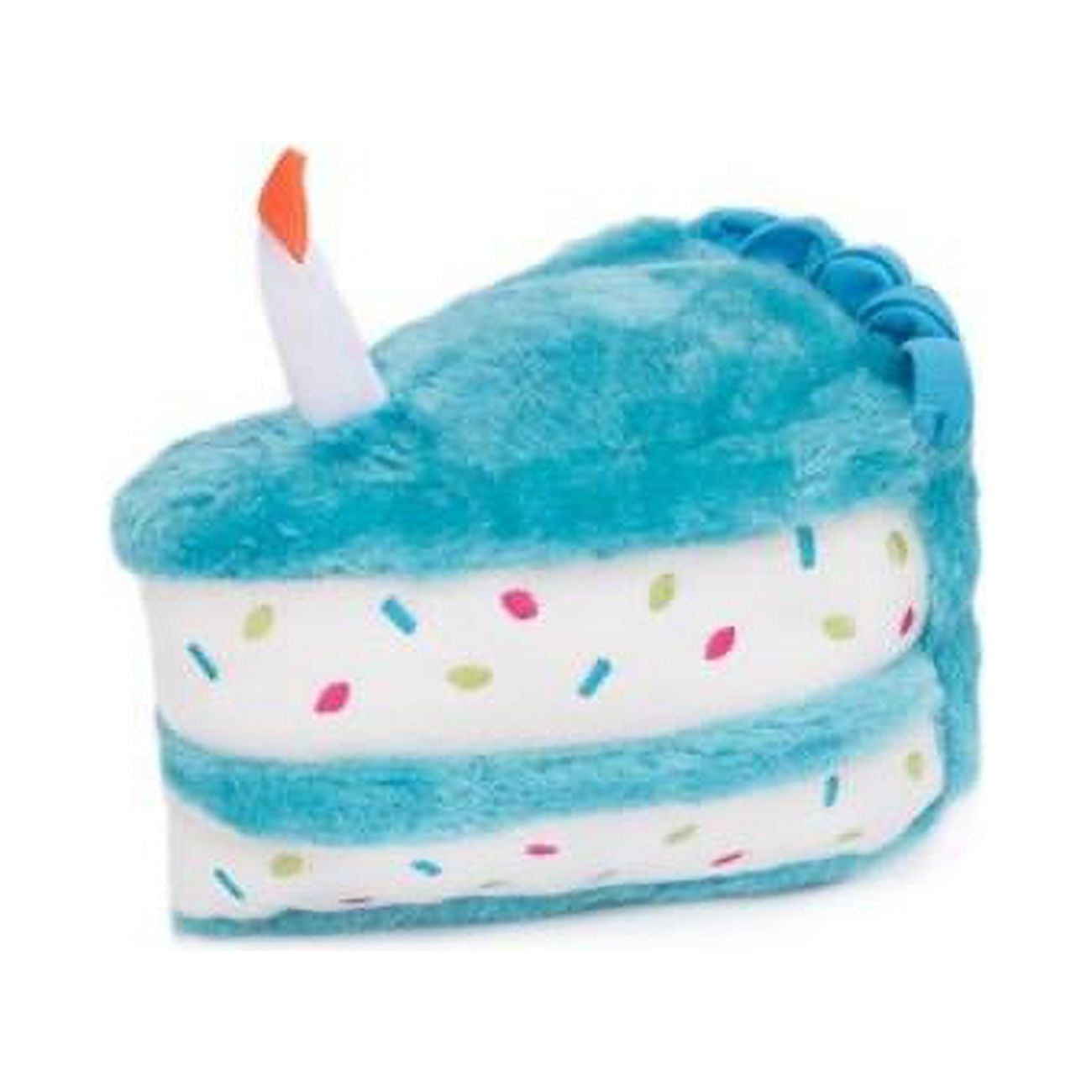 Zippy Paws 817012 Birthday Cake Dog Toy, Blue