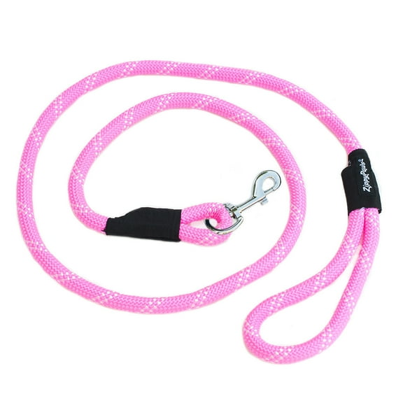 Zippy Paws Leashes - Original - Pink - 6 Ft