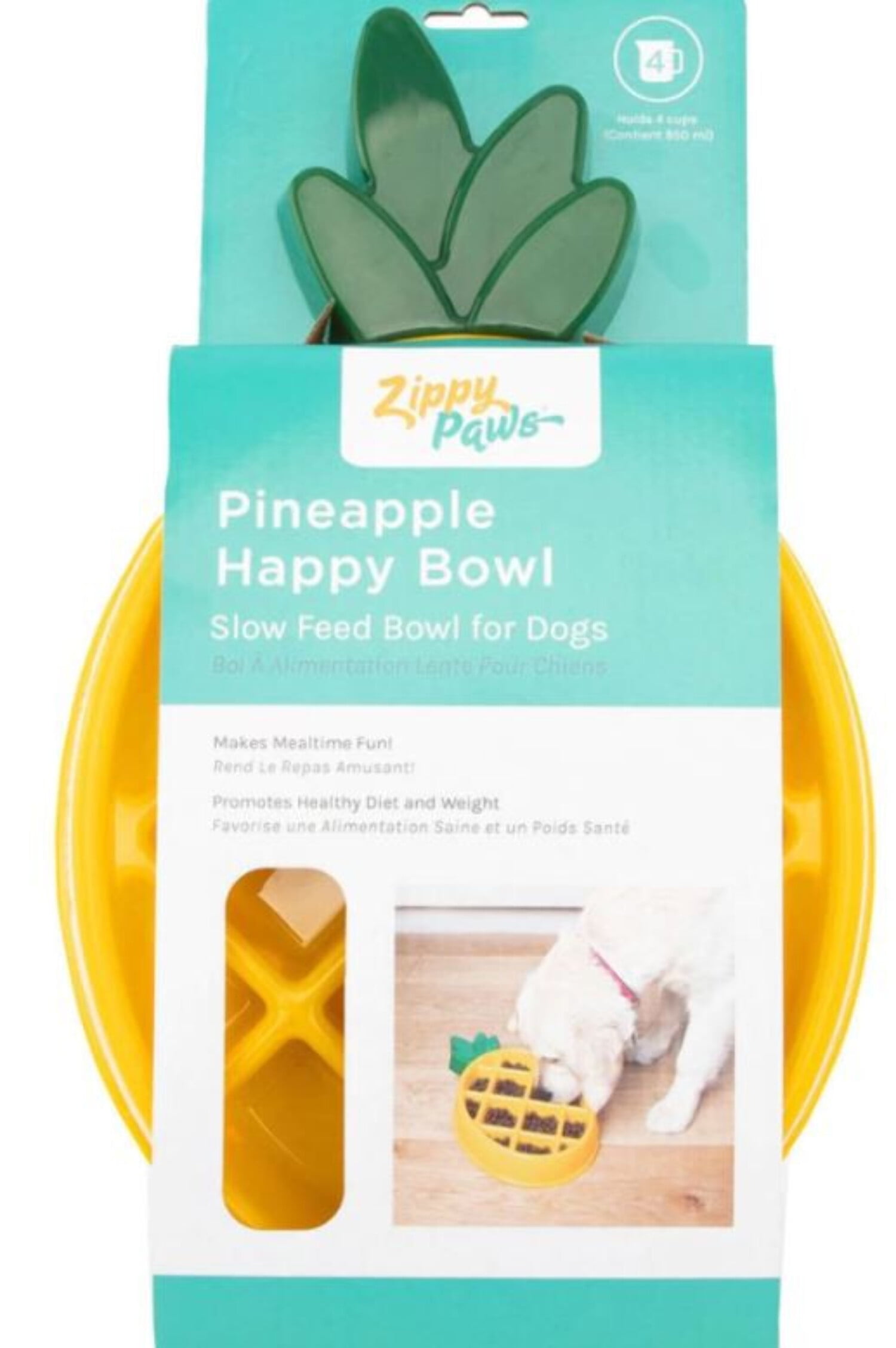 Happy Bowl Pineapple Slow Feeder