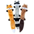 thumbnail image 1 of Zippy Paws Skinny Peltz, No Stuffing Squeaky Dog Toy, Large 18", 1 of 2