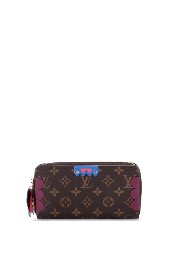 Zippy Wallet Limited Edition Totem Monogram Canvas By Rebag