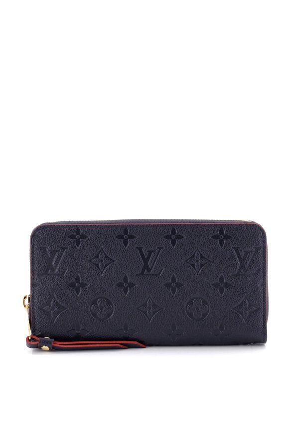 Zippy Wallet Monogram Empreinte Leather By Rebag