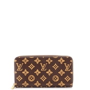 Zippy Wallet Monogram Origine Canvas By Rebag