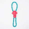 thumbnail image 1 of ZippyPaws 810032684143 ZippyTuff Monkey RopeTugz Dog Toy - Pink & Yellow - Medium, 1 of 2