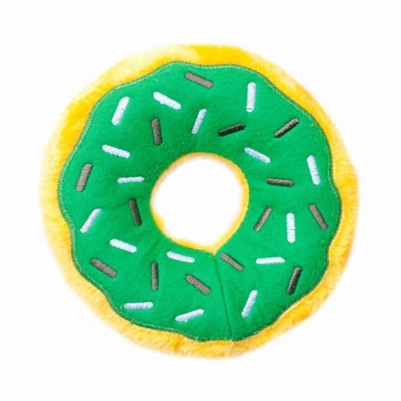 ZippyPaws Donutz Dog Toy - Mint Chip - Regular