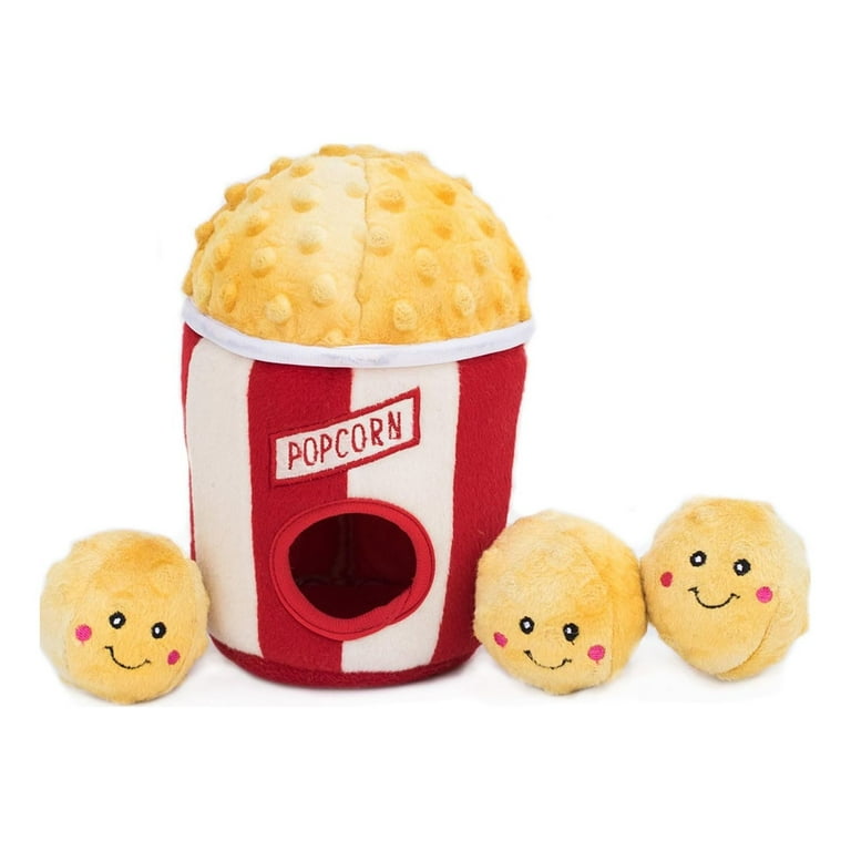 ZippyPaws Zippy Burrow Popcorn Bucket Hide & Seek Puzzle Dog Toy ZippyPaws Zippy Burrow Popcorn Bucket Hide & Seek Puzzle Dog Toy
