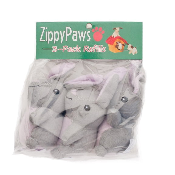 ZIPPY PAWS BURROWS 3 PACK BUNNIES REFILL