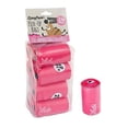 thumbnail image 1 of ZippyPaws Unscented Pick-Up Waste Bags - Pink/120 - 120 Bags - 8 Rolls, 1 of 4
