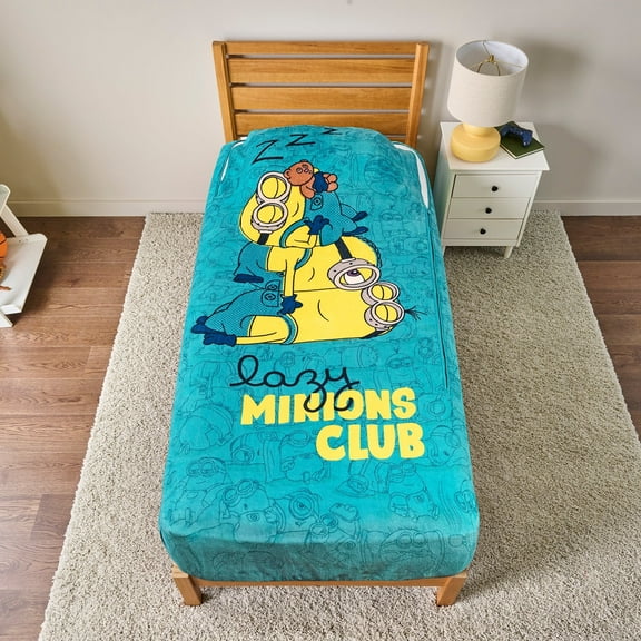 ZippySack Twin Bed Zip-Up Bedding - Minions