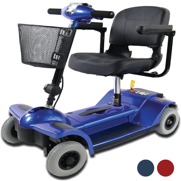 Zipr Traveler 4-Wheel Mobility Scooter - Long Range Mobility Scooters for Seniors