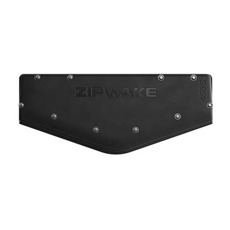 Zipwake ZW2011482 Series-S V-Shaped Interceptor 450-S V13 with 10' Cable and Cable Covers for 13° Hull-V