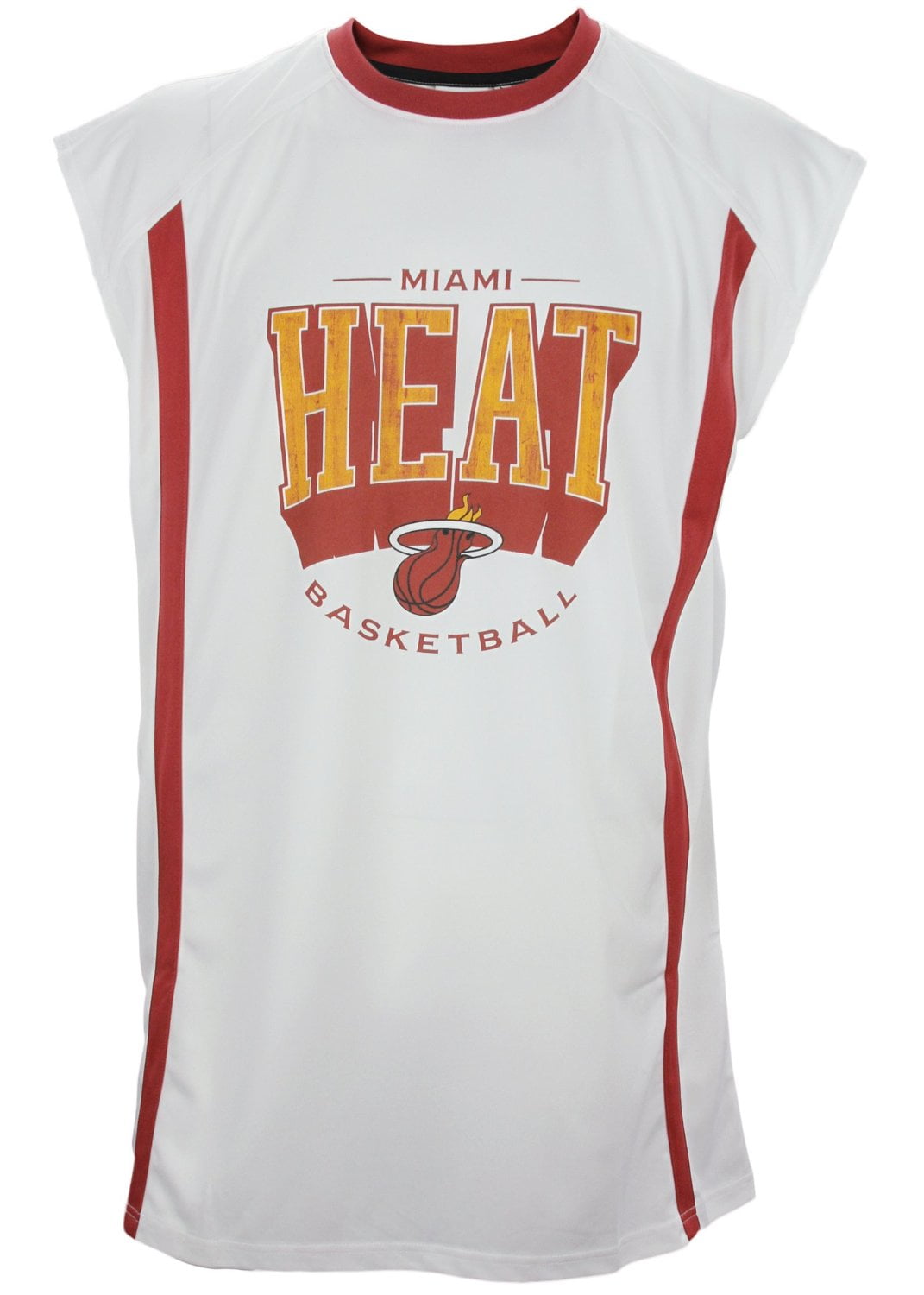Youth Fanatics Branded Bam Ado White Miami Heat Fast Break Replica  Jersey - Association Edition
