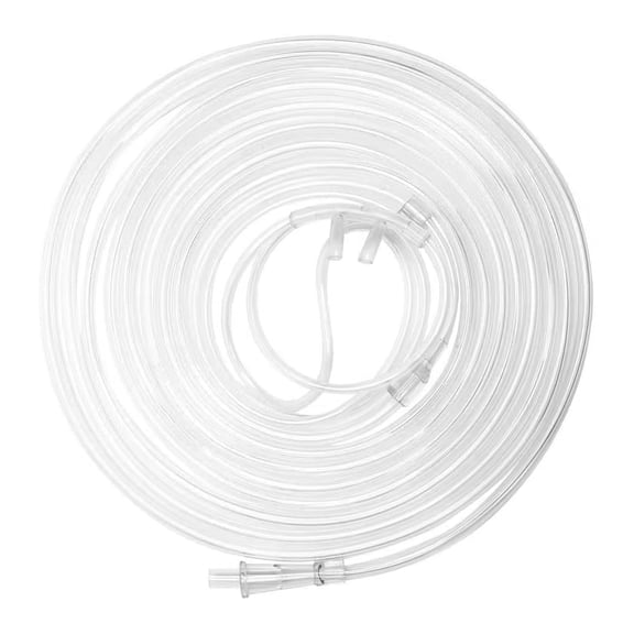 Ziqing 6.5 ft Premium Oxygen Tubing Kit - 2 Pack Soft Nasal Cannula Supply Set