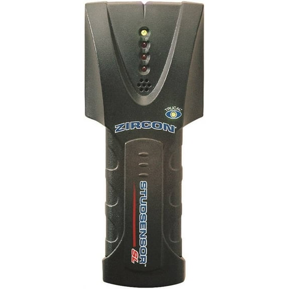 Zircon 69647 Stud Sensor, 9 V Battery, 3/4 in Detection, Detectable Material: Metal, Wood