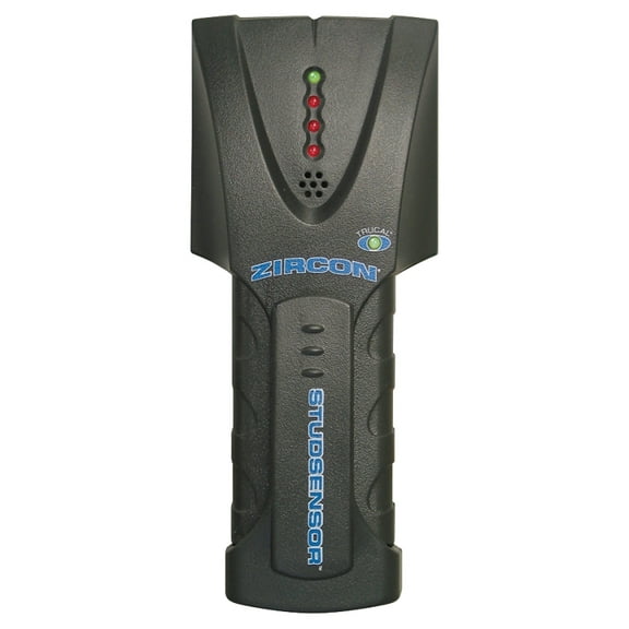 Zircon 62168 Series Stud Sensor, 1.18 in L x 2.33 in W x 5.54 in H Dimensions, 9 V Battery, 3/4 in Detection