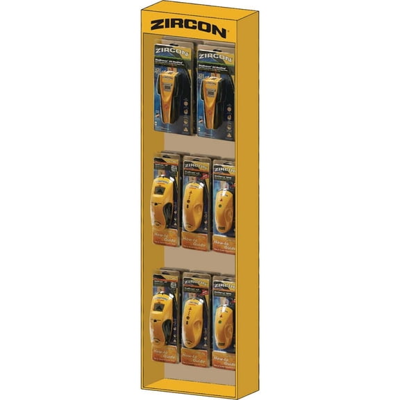 Zircon Stud Finder Sidekick Display Electronic Stud Finder - 17 Piece